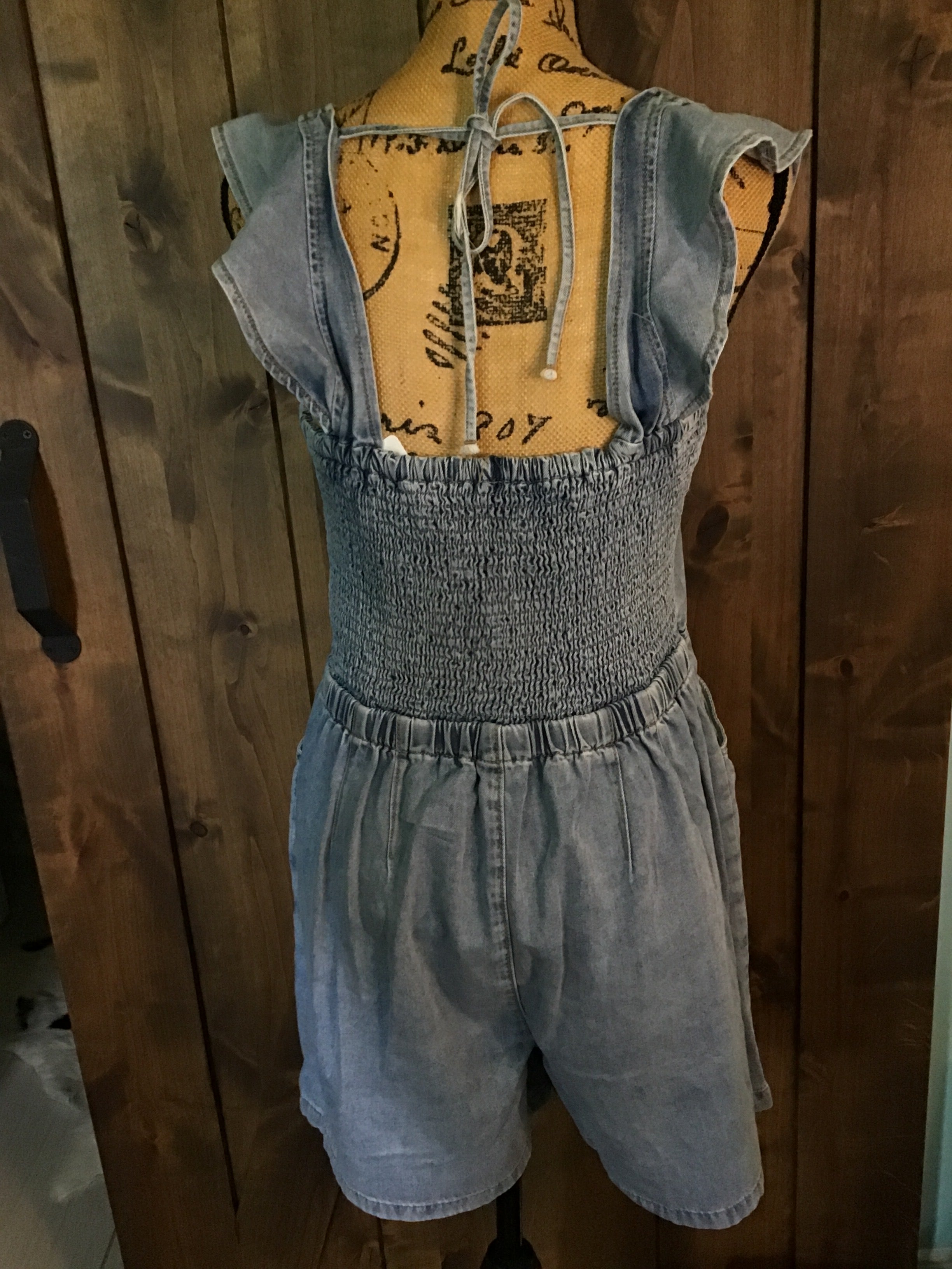 WSHL Denim Romper