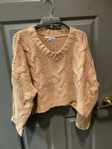 HF TAUPE SWEATER