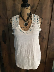Vocal Ivory Tank Top