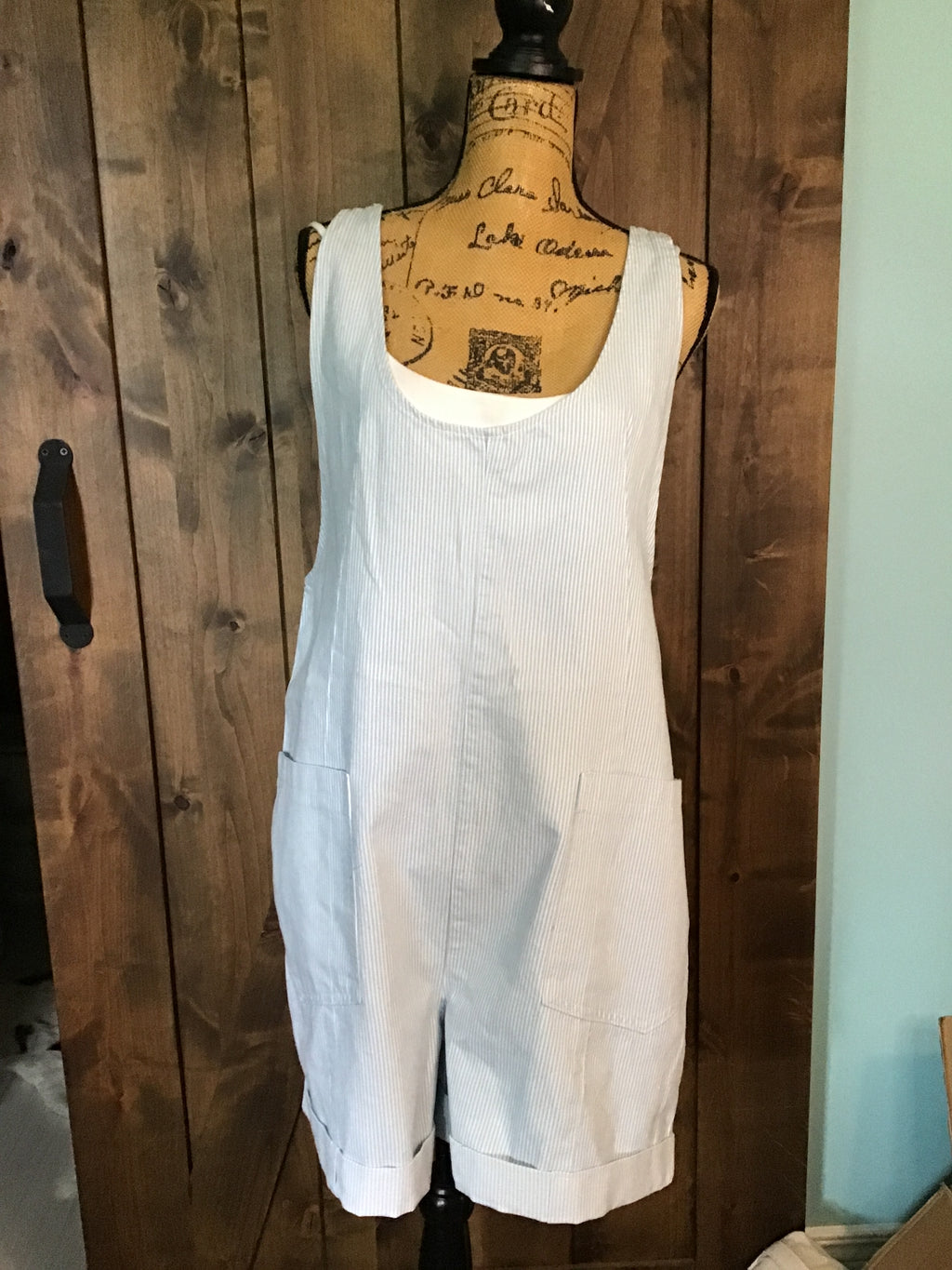 WSHL Sky Striped Romper