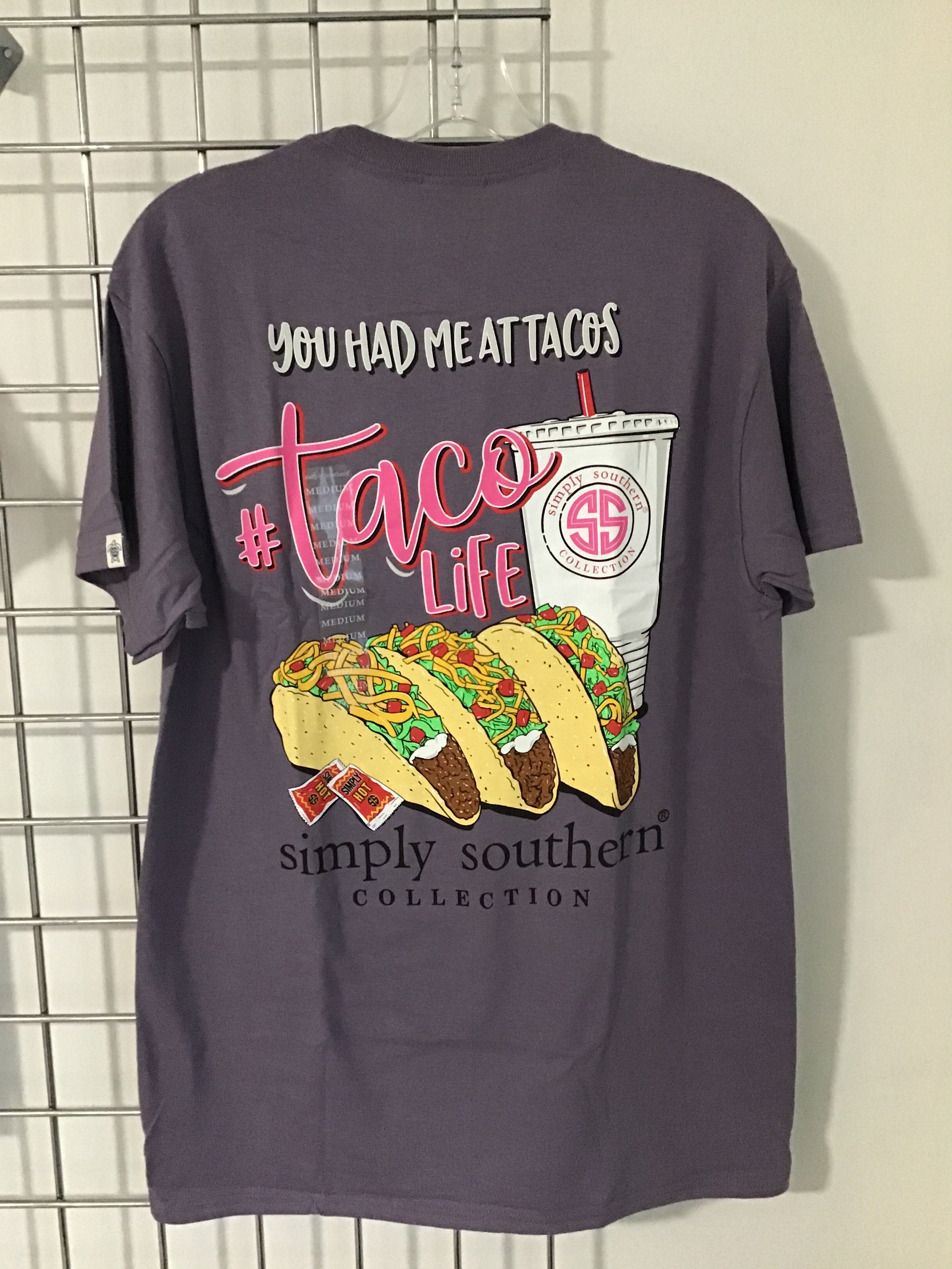 Purple Taco Simply Southern T