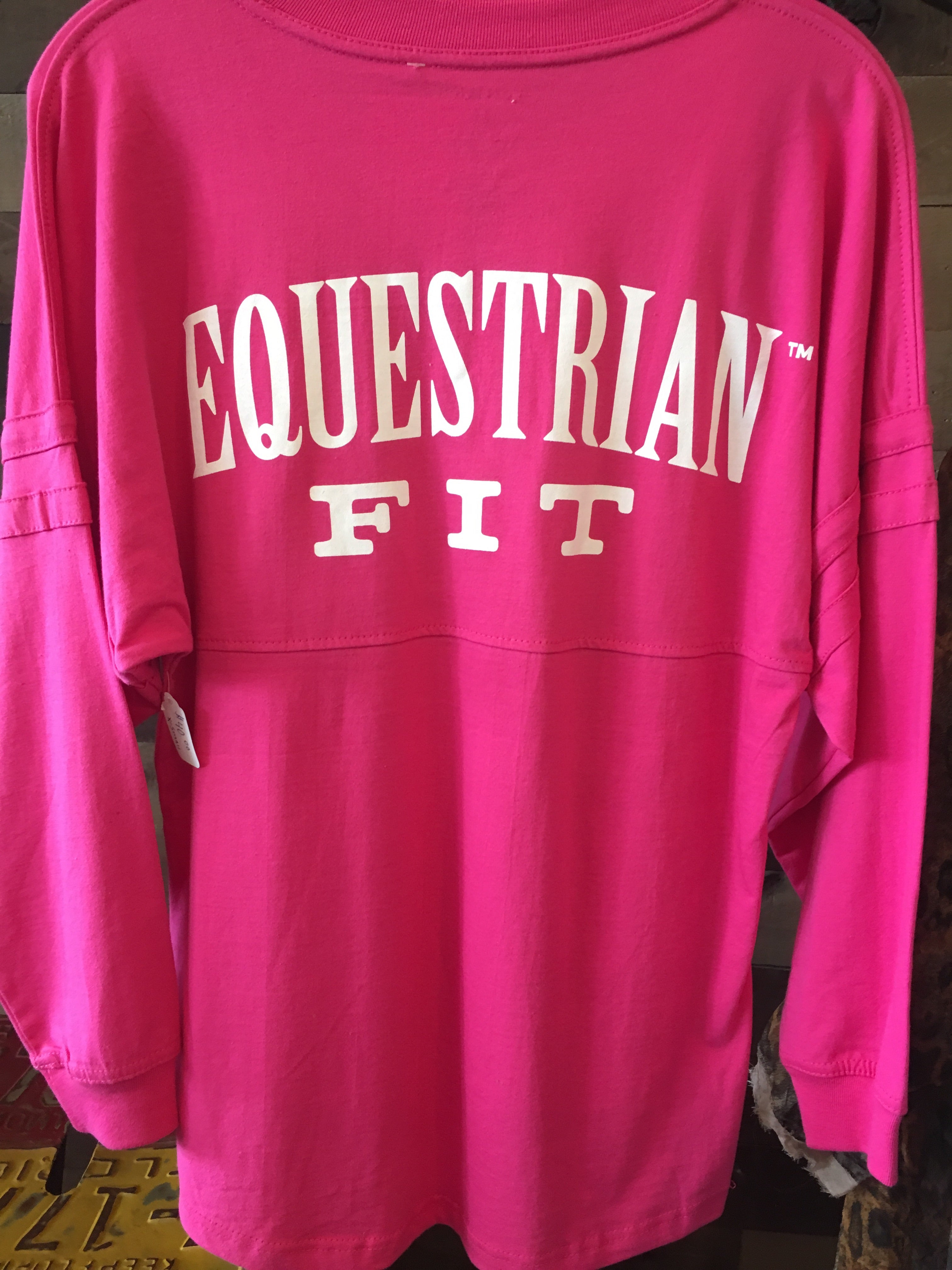 EF Oversized Pink Longsleeve Shirt