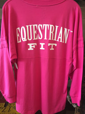 EF Oversized Pink Longsleeve Shirt